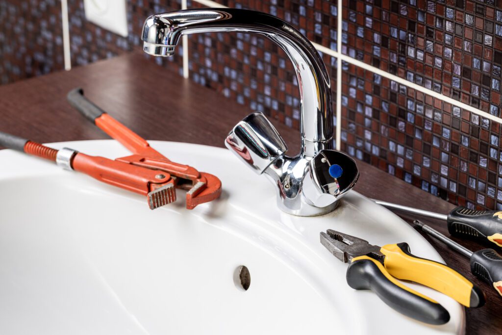 Professional plumbing faucet repair service Mesa AZ