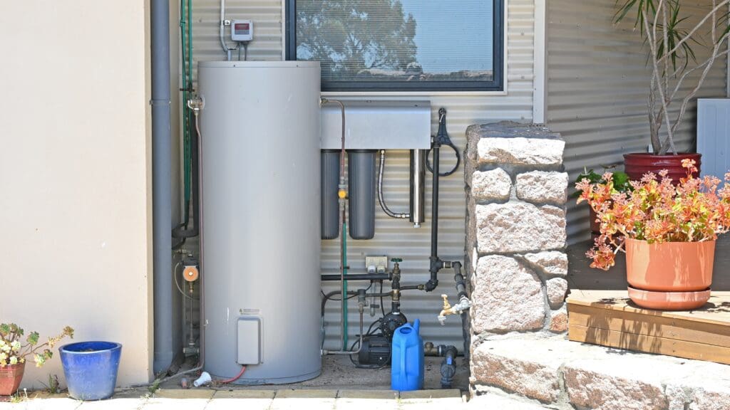 Solar hot water heater installation Mesa AZ